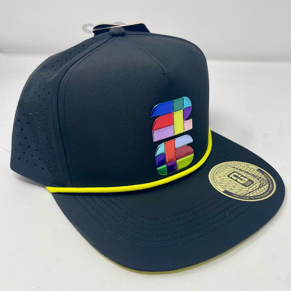 FIFA World Cup 2026 Official Black Water-Resistant Flat Bill Snapback Hat Hat